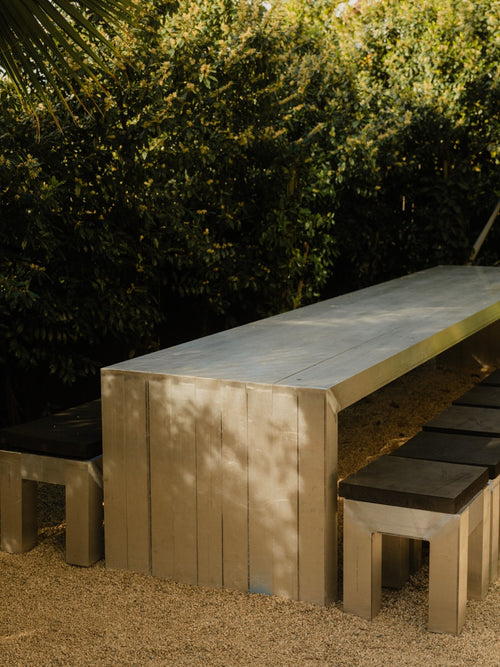 Aluminum Block Stool