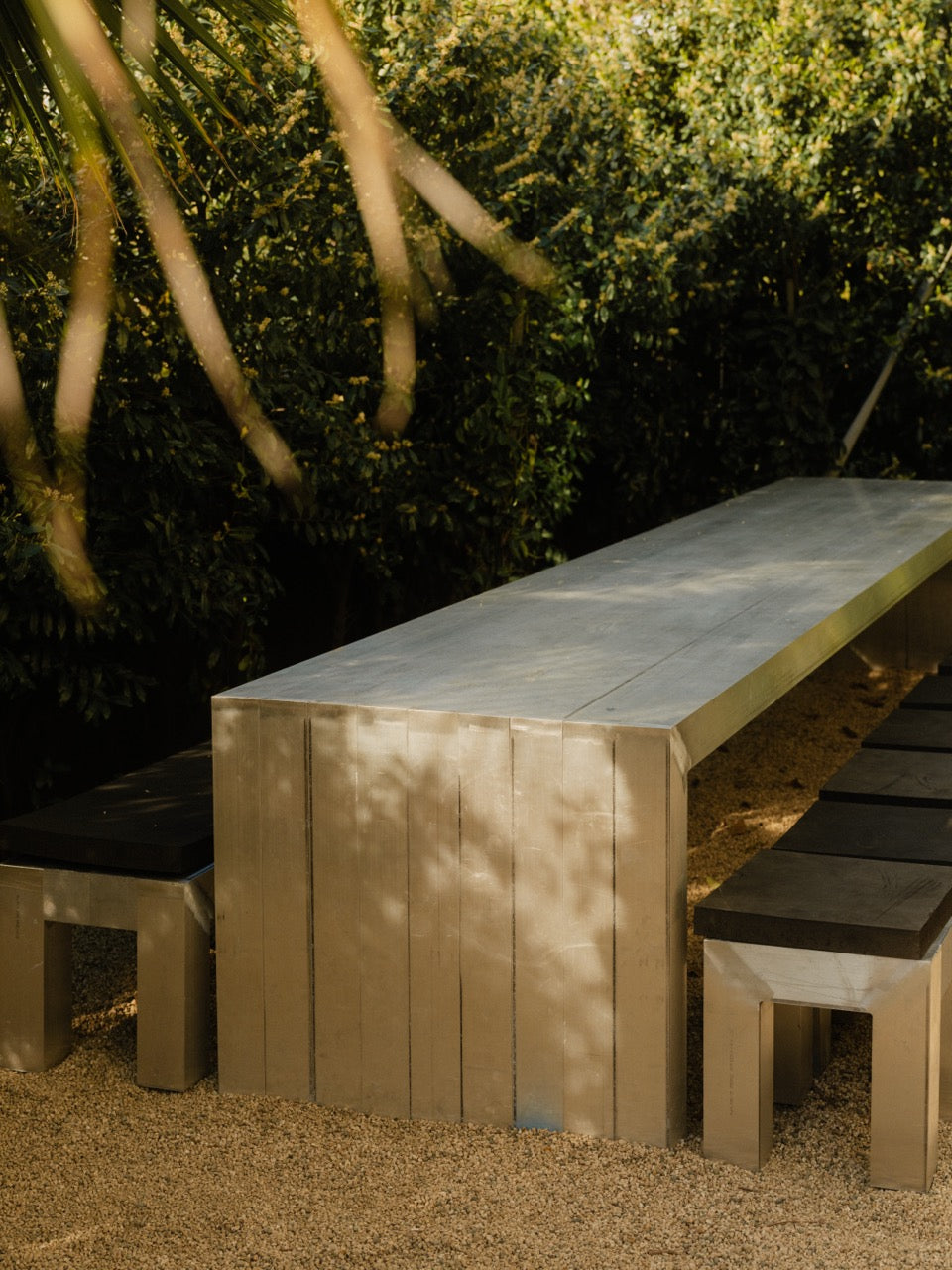 Aluminum Block Table